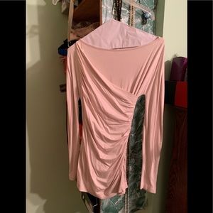 Blush color blouse